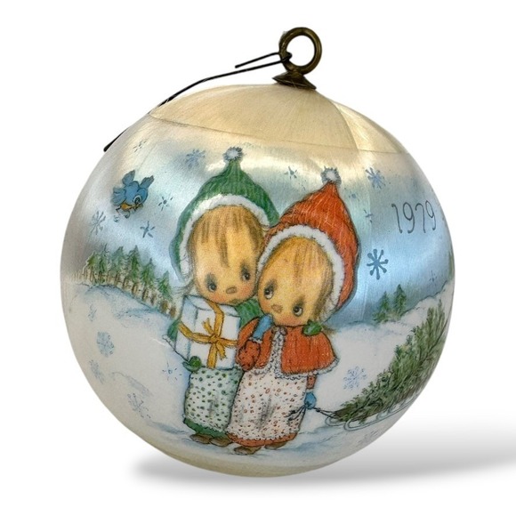 Vtg 1979 Hallmark Cards Keepsake Ornament Holiday Fun Times - Picture 2 of 5